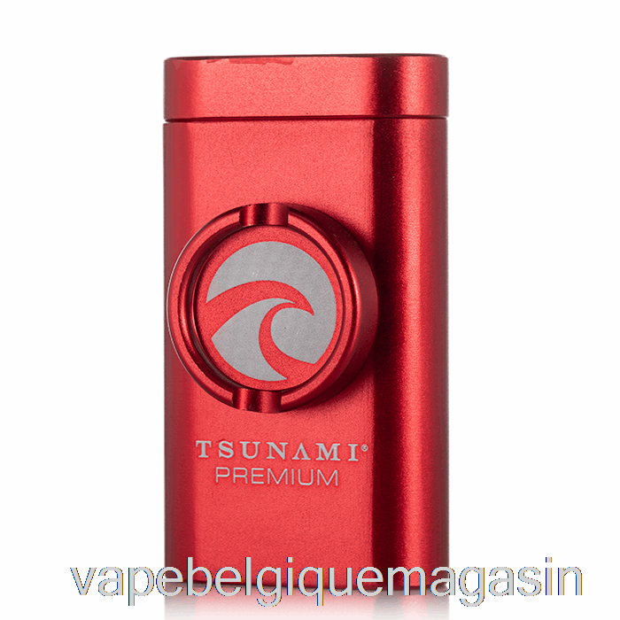 Pirogue Et Broyeur De Tsunami De Jus De Vape Rouge